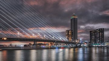 Zalmhaven-Turm höchster Wolkenkratzer in Rotterdam von Kees Dorsman