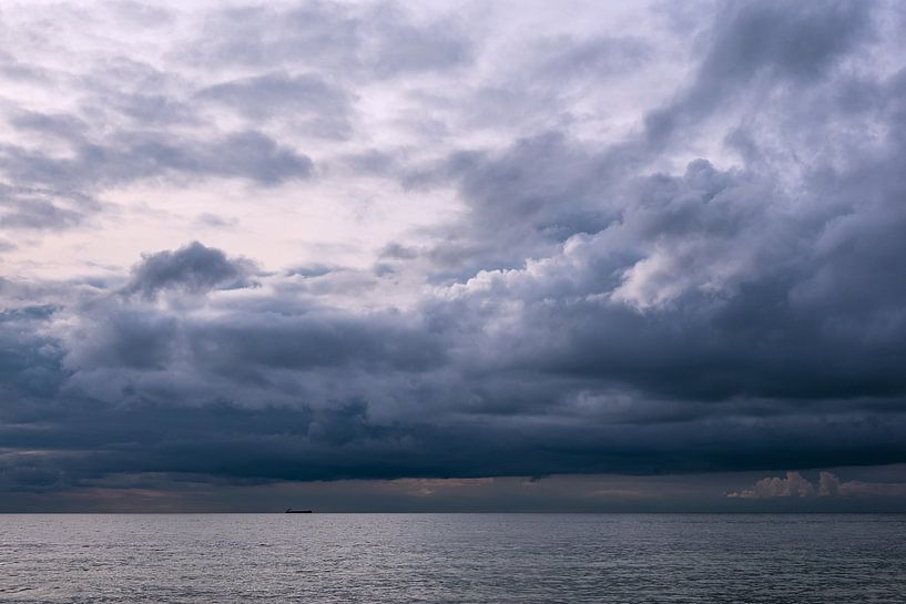 Clouds at the Baltic Sea coast near Meschendorf by Rico Ködder