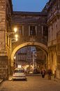 Archway Arco Divia Crociferi met barokke straat Via Crociferi in de schemering, Catania, Sicilië, It van Torsten Krüger thumbnail