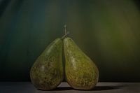Stilleven van twee peren