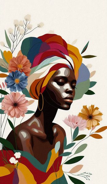 Floral Africa by J.O. Han