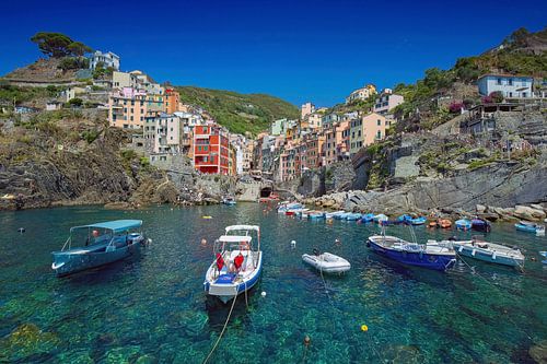 Riomaggiore Cinque Terre Italien von Stefan Vis