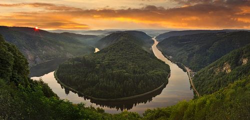 Great Saar Loop at sunrise
