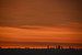 Prachtige Zonsondergang boven Den Haag en Delft van Marcel van Duinen