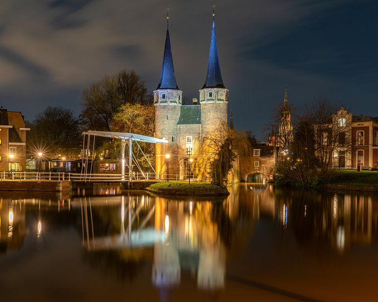 Oostpoort in Delft von Nicolette Eekhof