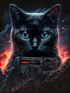 zwarte kat