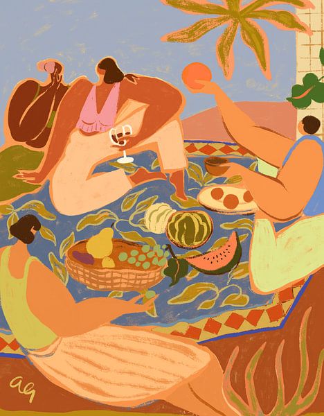 Sommer-Picknick von Arty Guava