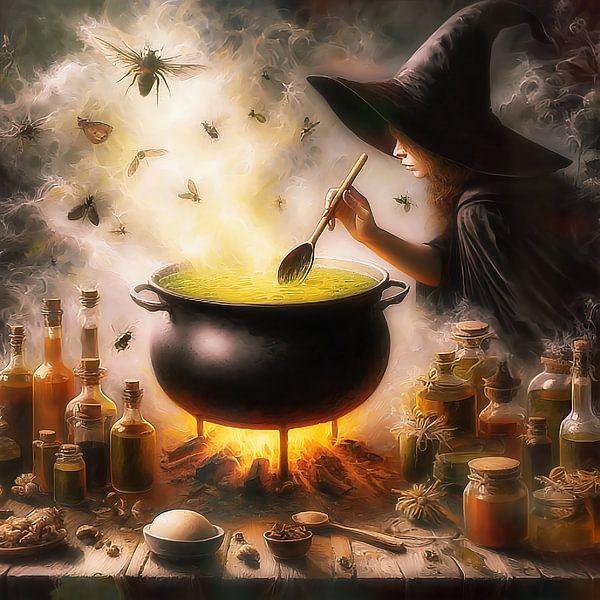 witches' soup by Digital Art Nederland