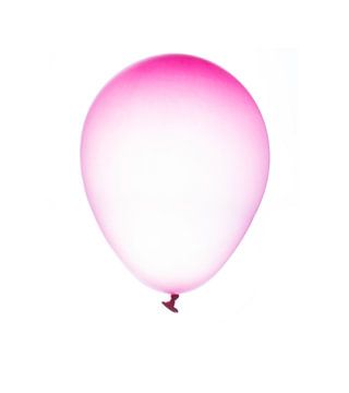 Rosa Luftballon von Peter Hermus