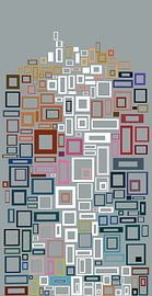 Abstract composition 685 by Angel Estevez