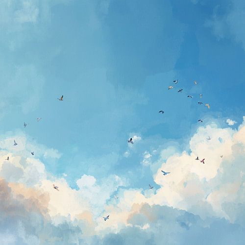 Dreamy sky by BloomsArt