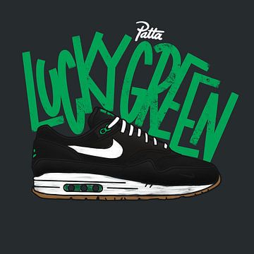 Nike Air Max 1 "Patta Lucky Green" von Pim Haring