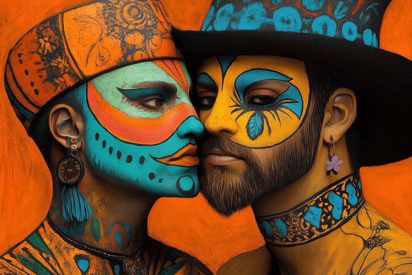 The lovers by Ton Kuijpers