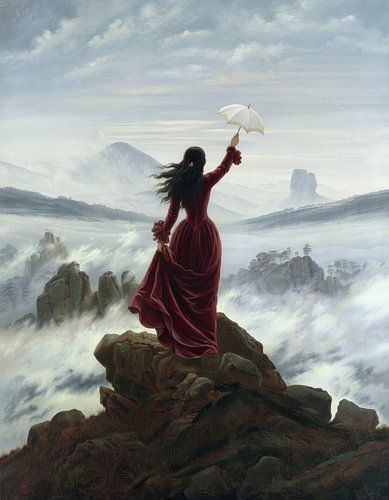 Le marcheur au-dessus des Brumes n°2