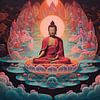 Mystischer Buddha von ARTEO Gemälde
