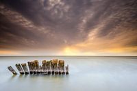 Breakwater in the IJsselmeer