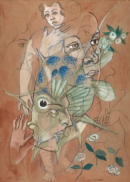 Francis Picabia - Katax sur Peter Balan