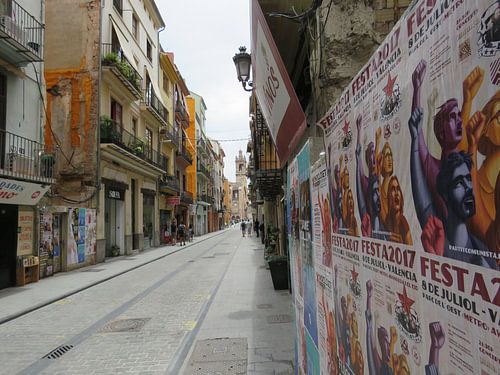 Poster muur valencia