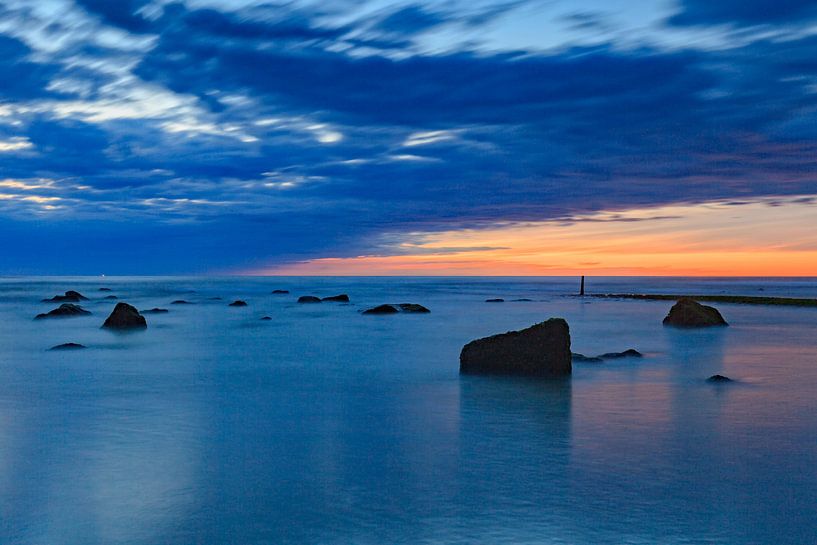 Wellenbrecher an der niederländischen Küste von gaps photography