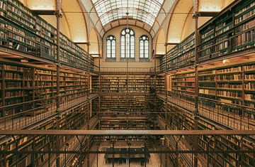 Rijksmuseum (Research Library) Amsterdam by Marcel Kerdijk