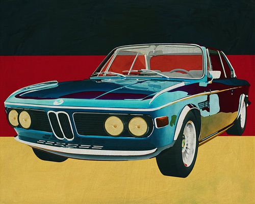 BMW 3.0 CSI 1971 een typisch Duitse auto