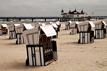 Baltic Sea coast in Ahlbeck by Rico Ködder