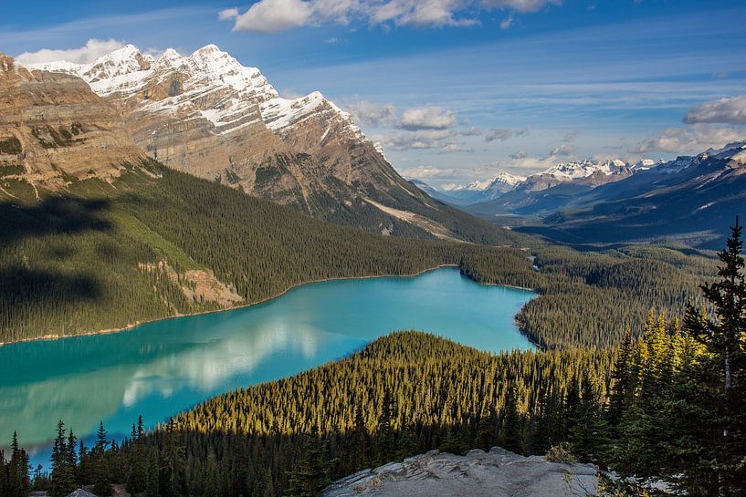 Peyto Lake, Canada van Adelheid Smitt