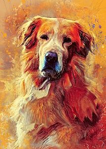 Hund 8 Tiere Kunst #Hund #Hunde von JBJart Justyna Jaszke