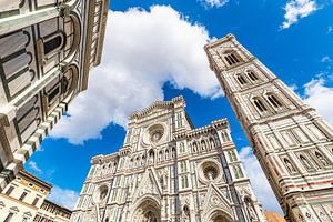 Blick auf die Kathedrale Santa Maria del Fiore in Florenz, Itali