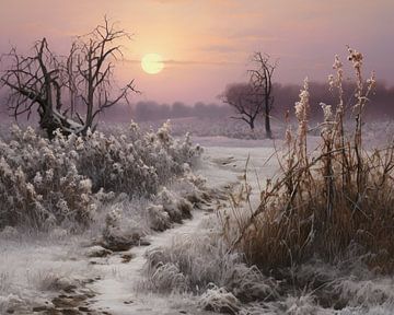 Sneeuw van Blikvanger Schilderijen