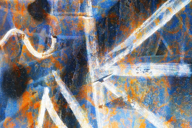 Colourful Abstract #1 by Jeannet Zwols  Fotografie