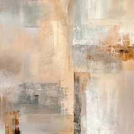 ABSTRAKTE KUNST Stille Balance von Melanie Viola