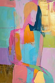 Woman Abstract | Abstract Woman by Eye catching paintings