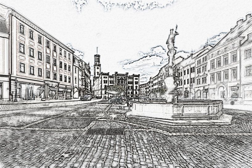 City Hall Zittau by Gunter Kirsch