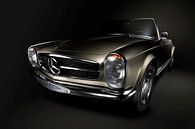 1966 Mercedes-Benz 230SL Pagoda Gold von Thomas Boudewijn Miniaturansicht