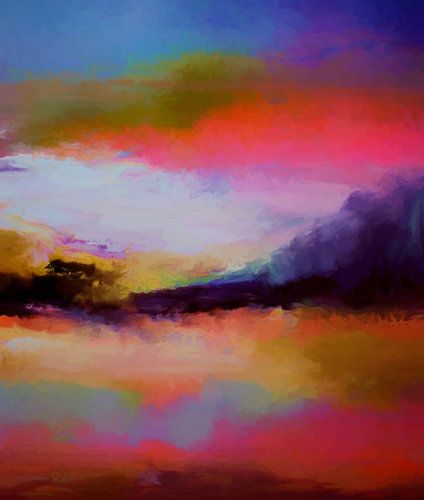 Abstract Landschap 3