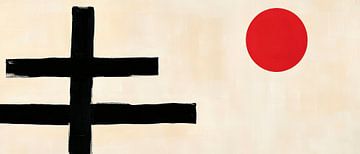 Composition géométrique abstraite sur Poster Art Shop