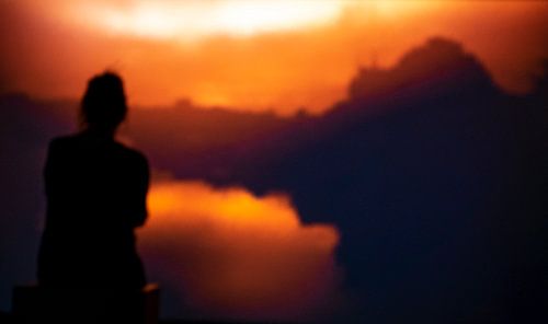 Den Sonnenuntergang beobachten.....