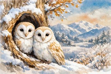 Peaceful Winter Sleep by INGO