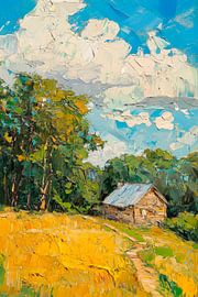 Idylle rurale sur Poster Art Shop