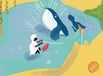 Waterpret van Tanja ten Wolde illustraties