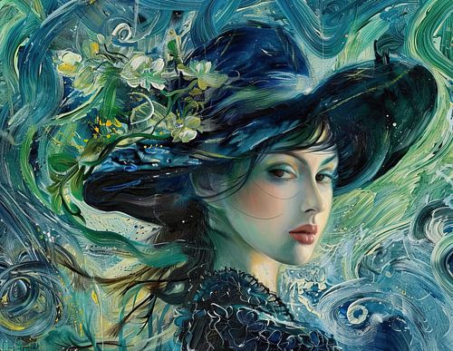 Vrouwenportret | Whispering Winds