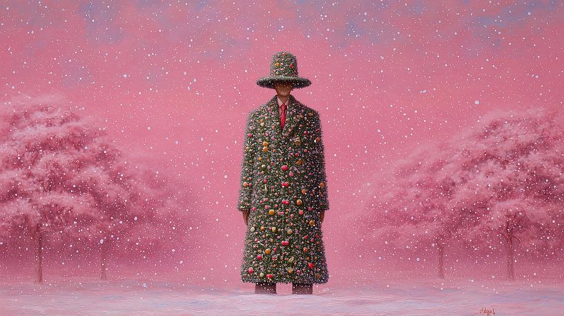 Christmas Tree Man by ARTEO Paintings