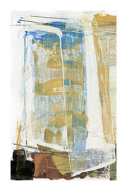Abstrakte „Blue Gold“-Textur von cartissi