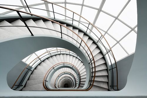 Neerwaartse spiraal - Fascinerende architectuur