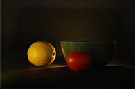 Stilleven citroen-tomaat van Hannie Kassenaar thumbnail