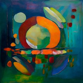 Abstrait moderne. Art géométrique. Collection Multicolore-4 sur STUDIO ARTSY