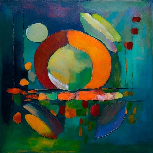 Abstrait moderne. Art géométrique. Collection Multicolore-4