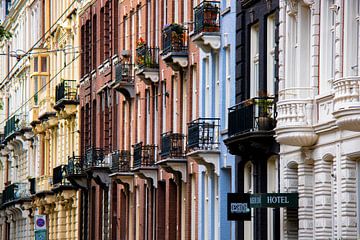 Amsterdam | Farbige Fassaden von Mark Zoet