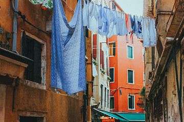 Waslijn in Venetië, Italië van Pitkovskiy Photography|ART